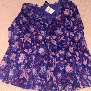 Lucky Brand floral top